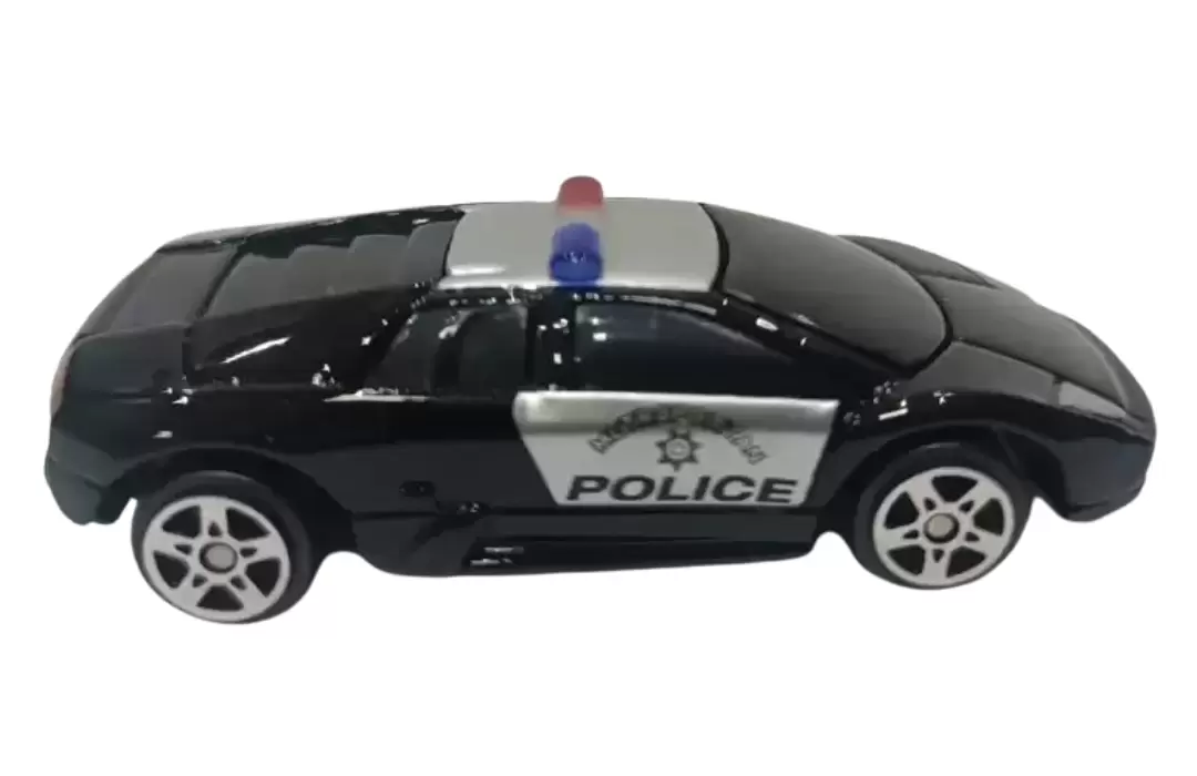 Foto da miniatura Maisto Lamborghini Murciélago Police na cor Preto