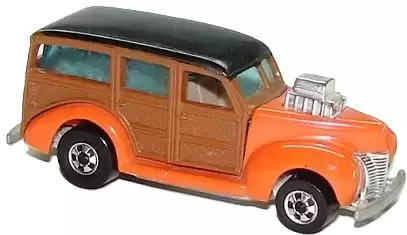 Foto da miniatura Hot Wheels 40's Woodie na cor Laranja