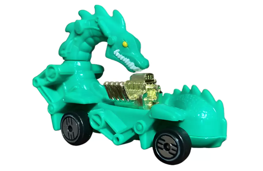 Foto da miniatura Hot Wheels Rodzilla na cor Verde