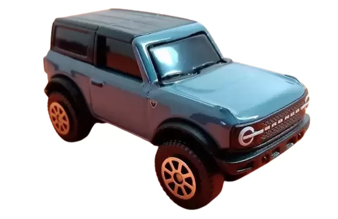 Foto da miniatura Maisto 2021 Ford Bronco na cor Azul