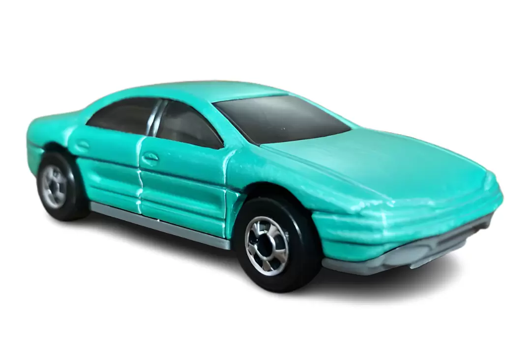 Foto da miniatura Hot Wheels Oldsmobile Aurora na cor Verde