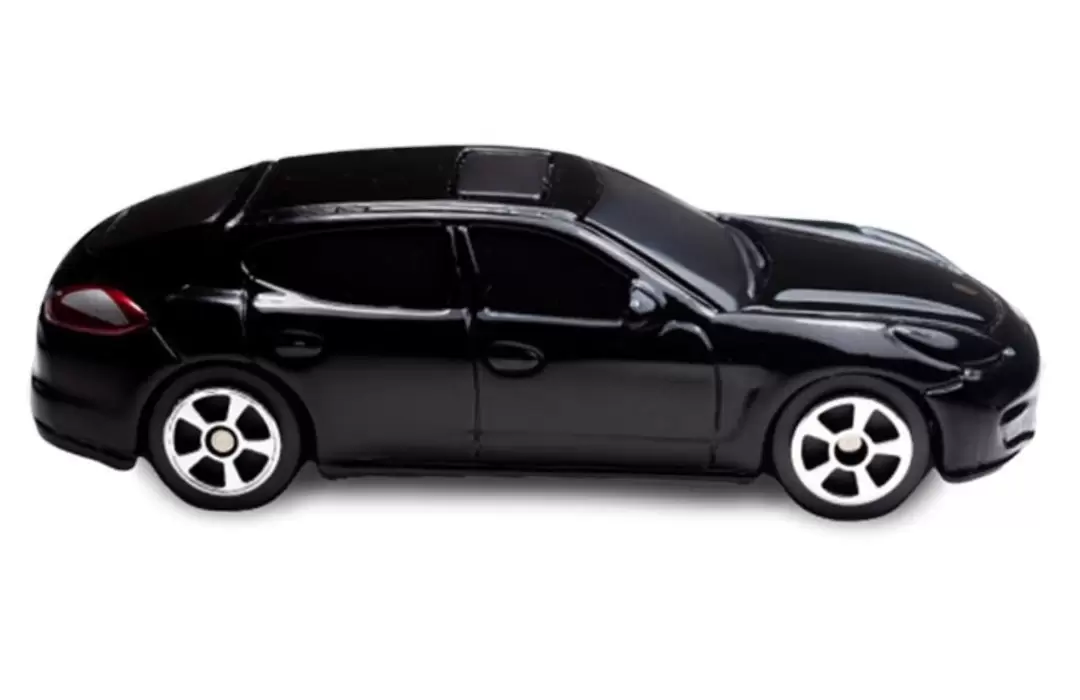 Foto da miniatura Maisto Porsche Panamera Turbo na cor Preto