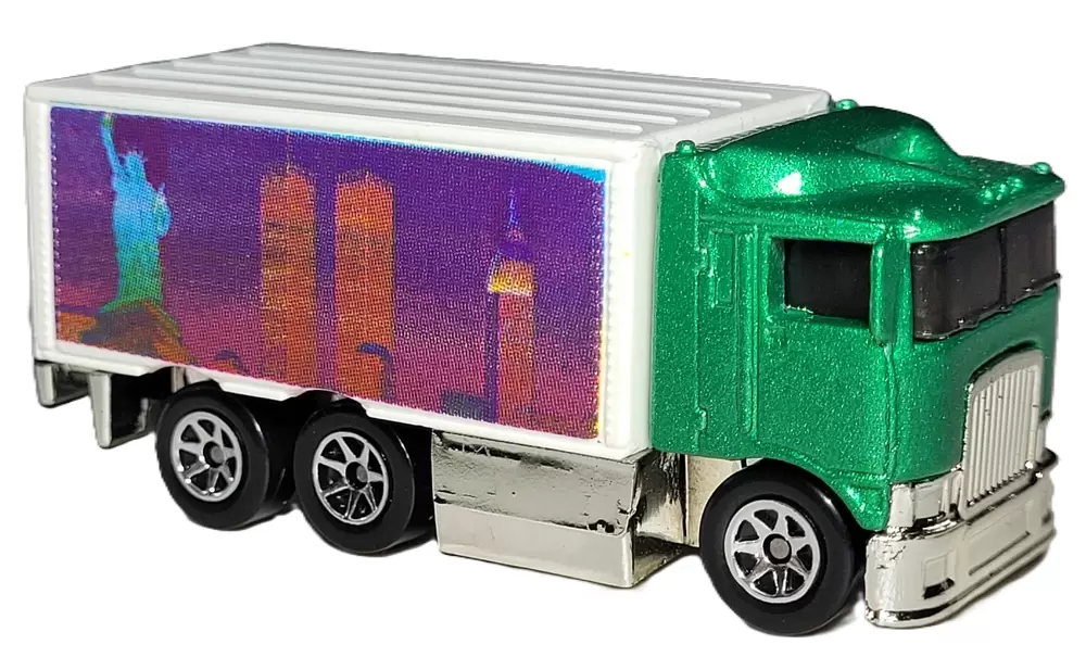 Foto da miniatura Hot Wheels Hiway Hauler na cor Verde