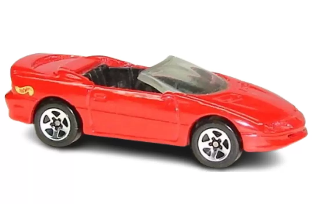 Foto da miniatura Hot Wheels Camaro Convertible na cor Vermelho