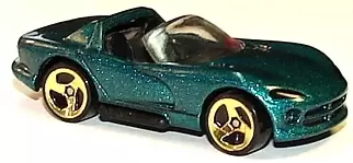 Foto da miniatura Hot Wheels Dodge Viper RT/10 na cor Verde
