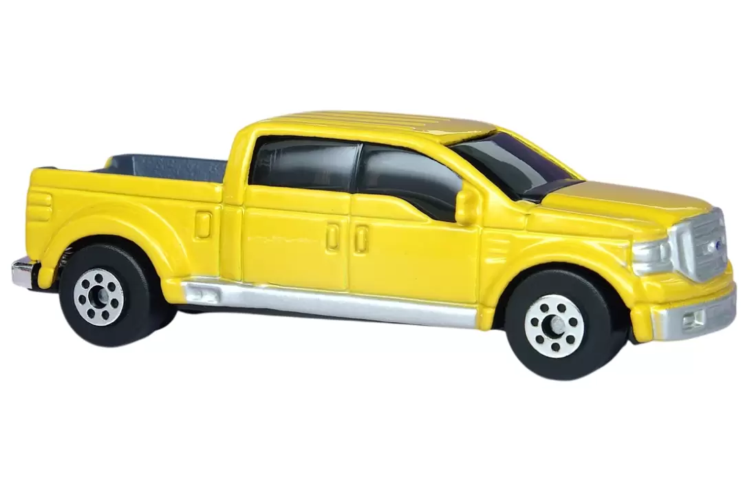 Foto da miniatura Maisto Ford Mighty F-350 na cor Amarelo