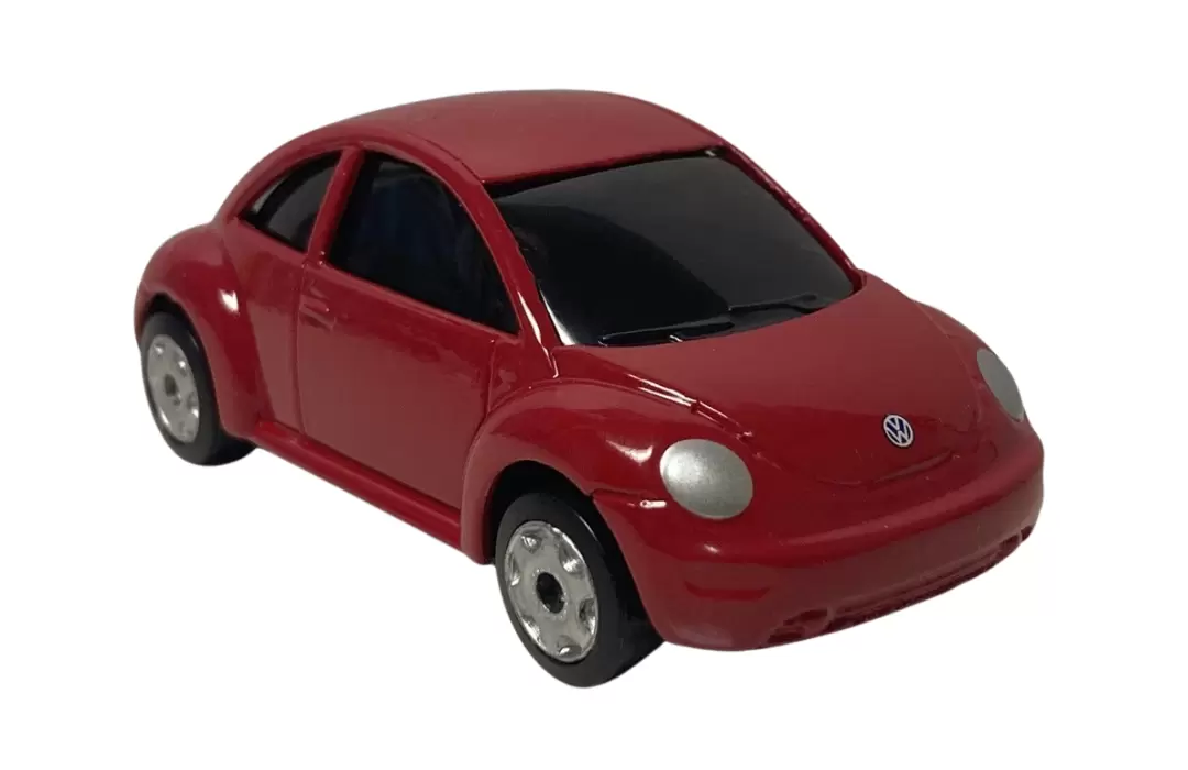 Foto da miniatura Maisto Volkswagen New Beetle na cor Vermelho