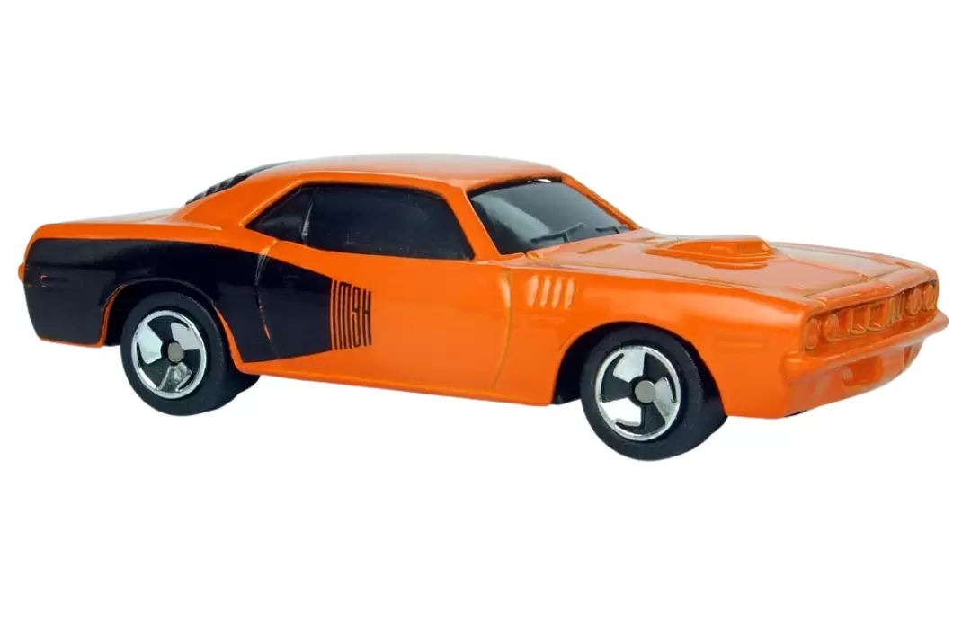 Foto da miniatura Maisto Plymouth Hemi Cuda na cor Laranja