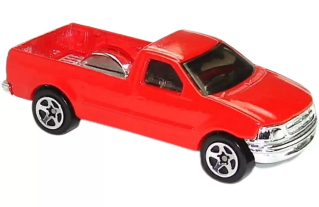 Foto da miniatura Hot Wheels Ford F-150 na cor Vermelho