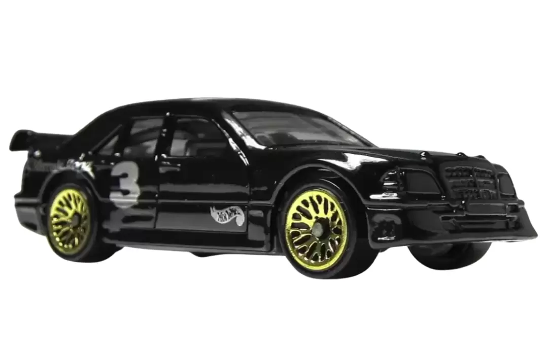 Foto da miniatura Hot Wheels Mercedes C-Clas na cor Preto