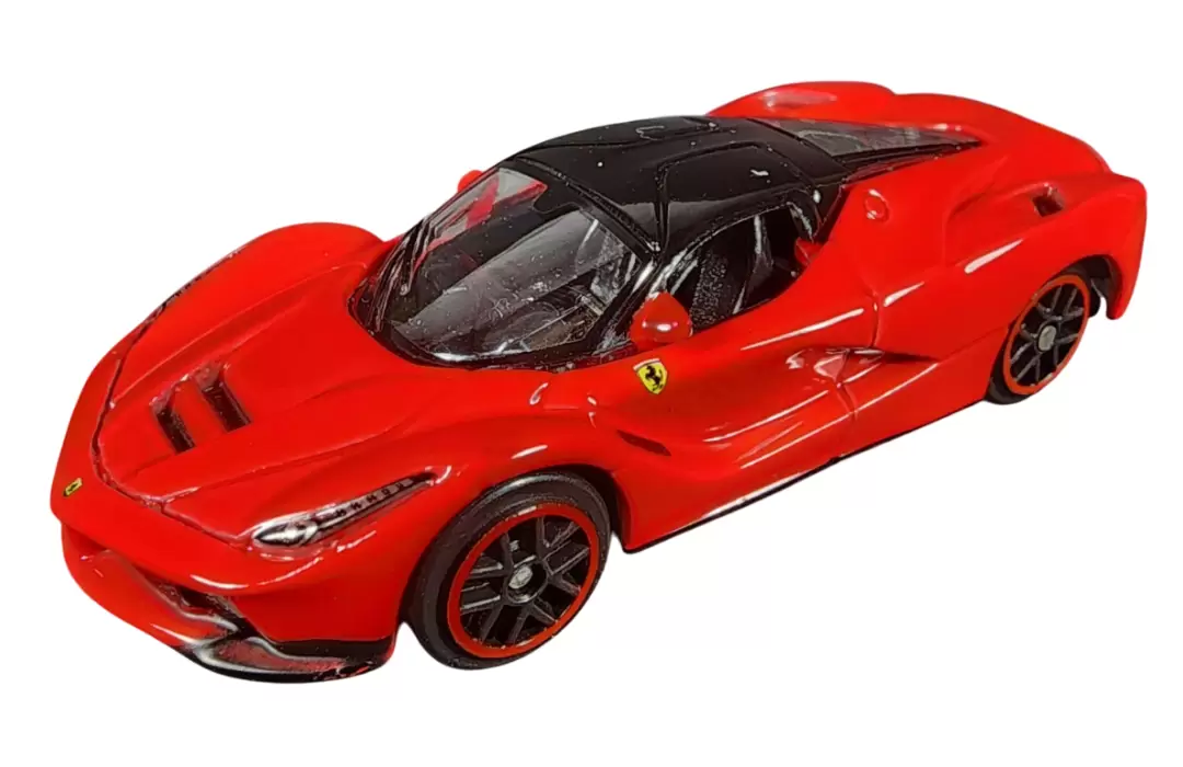 Foto da miniatura Bburago Ferrari LaFerrari na cor Vermelho