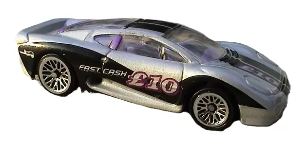 Foto da miniatura Hot Wheels Jaguar XJ220 na cor Prata