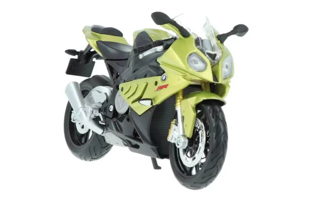 Foto da miniatura Welly BMW S1000 RR 2009 na cor Dourado