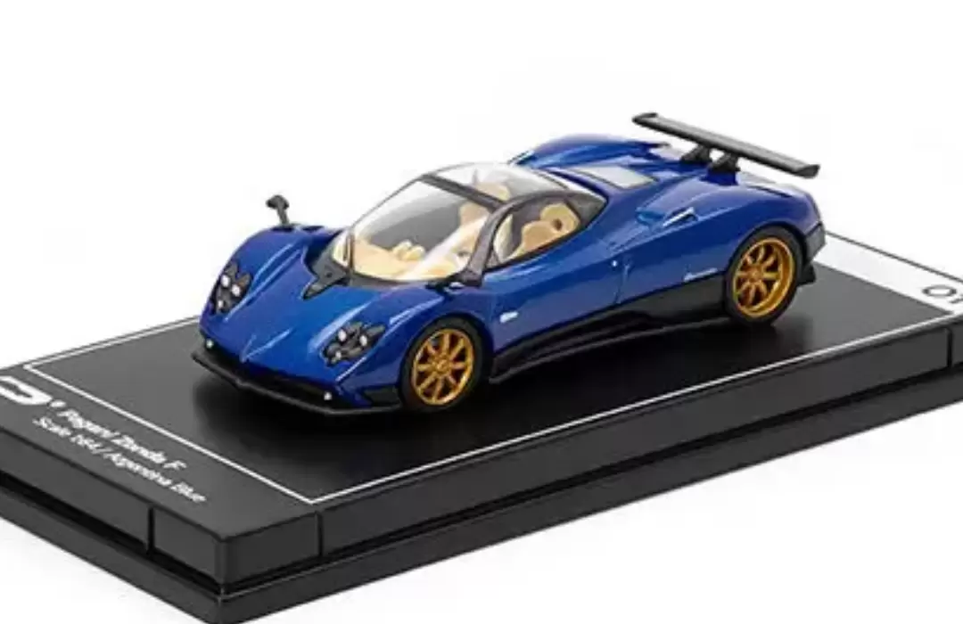 Foto da miniatura PosterCars Pagani Zonda F na cor Azul