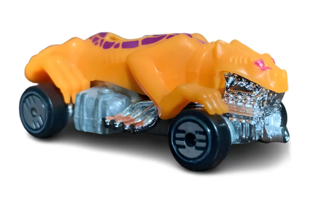 Foto da miniatura Hot Wheels Cargoyle na cor Laranja