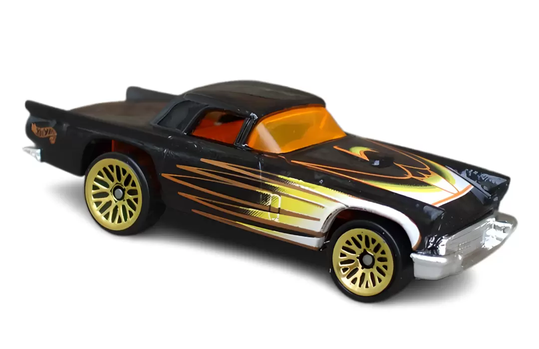Foto da miniatura Hot Wheels 57 T-Bird na cor Preto