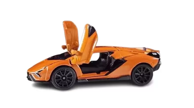 Foto da miniatura Majorette Majorette Lamborghini Asian FKP 37 na cor Laranja