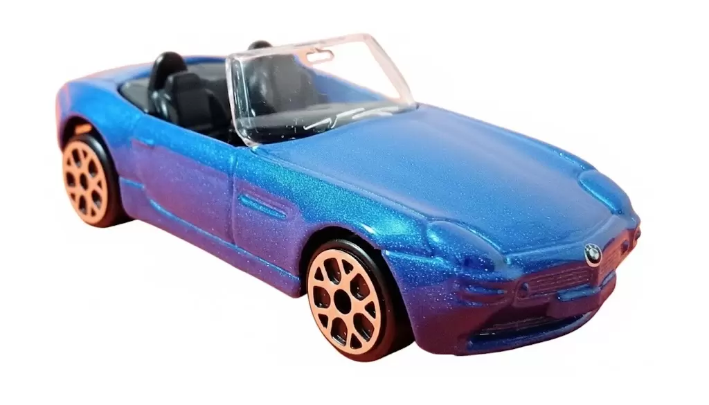 Foto da miniatura Maisto BMW Z8 na cor Azul