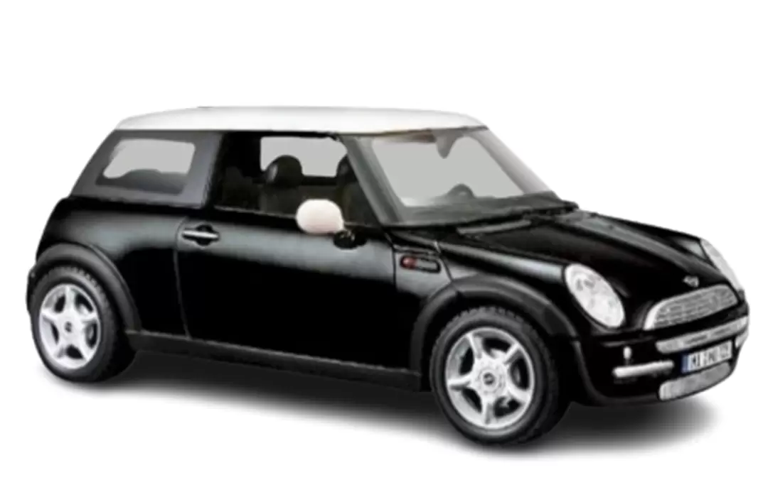 Foto da miniatura Maisto Mini Coopers na cor Preto