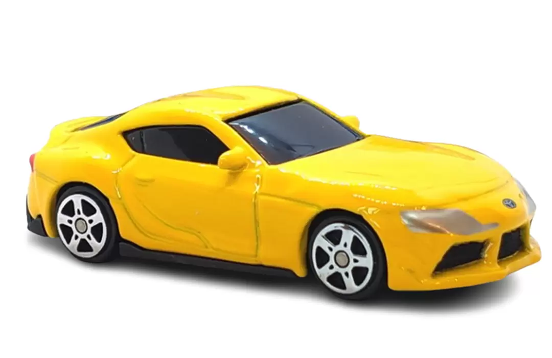 Foto da miniatura Maisto Toyota GR Supra na cor Amarelo
