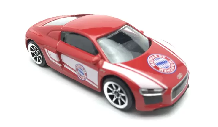 Foto da miniatura Majorette Audi R8 Coupé na cor Vermelho