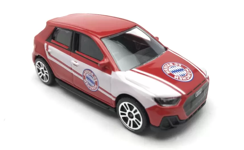 Foto da miniatura Majorette Audi A1 na cor Vermelho