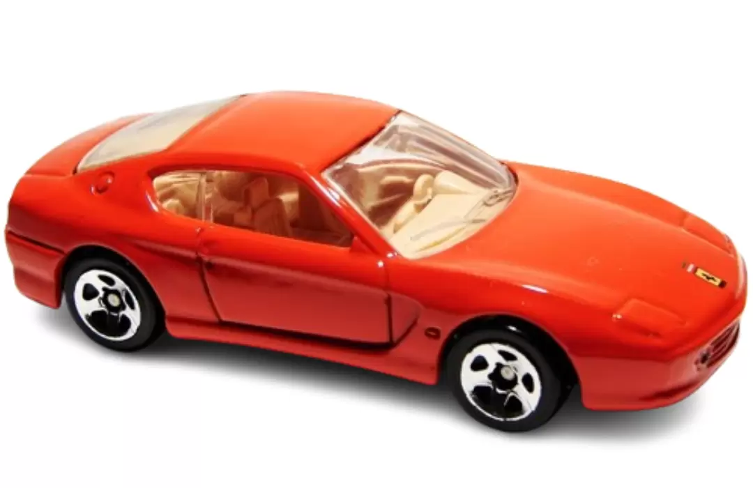 Foto da miniatura Hot Wheels Ferrari 456M na cor Vermelho