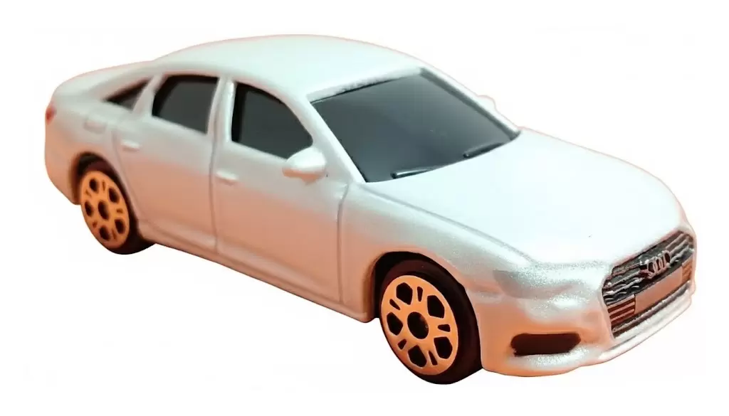 Foto da miniatura Maisto Audi A6 2019 na cor Branco