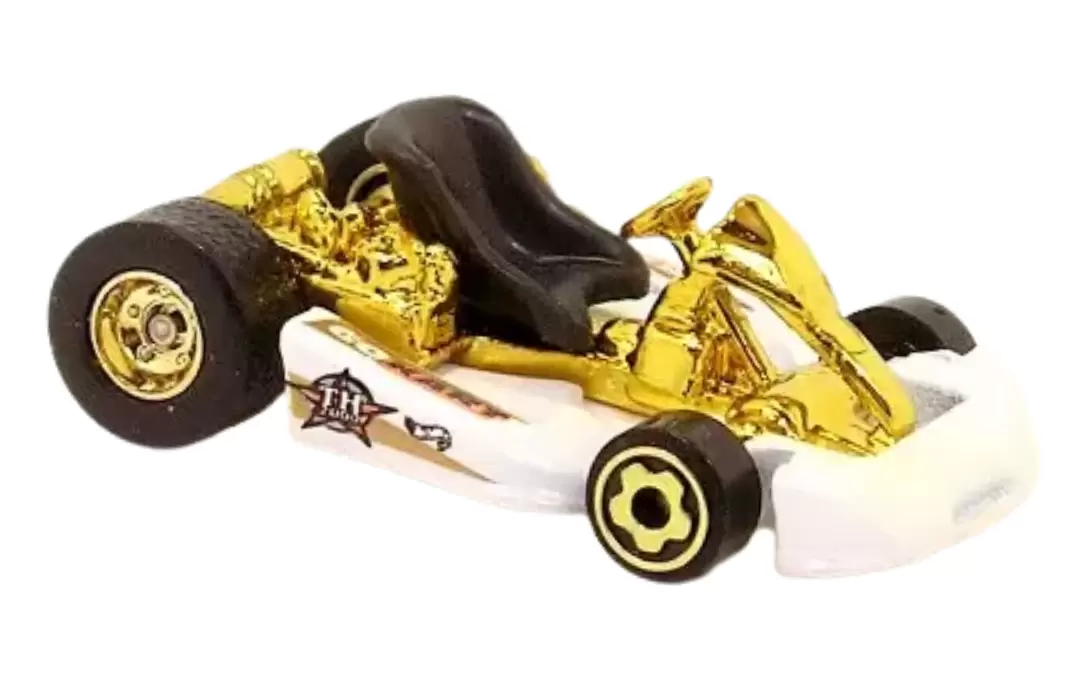 Foto da miniatura Hot Wheels Go Kart (STH) na cor Branco