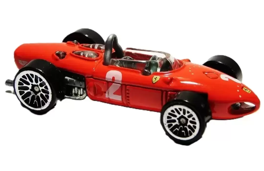 Foto da miniatura Hot Wheels Ferrari 156 na cor Vermelho