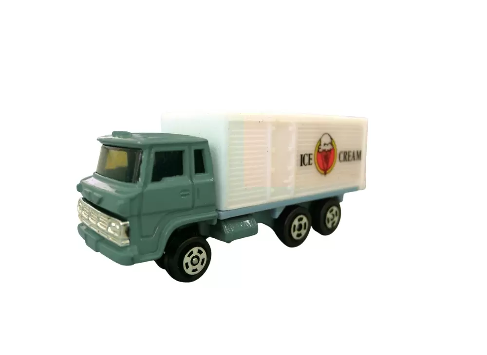 Foto da miniatura Welly Truck Ice Cream na cor Verde