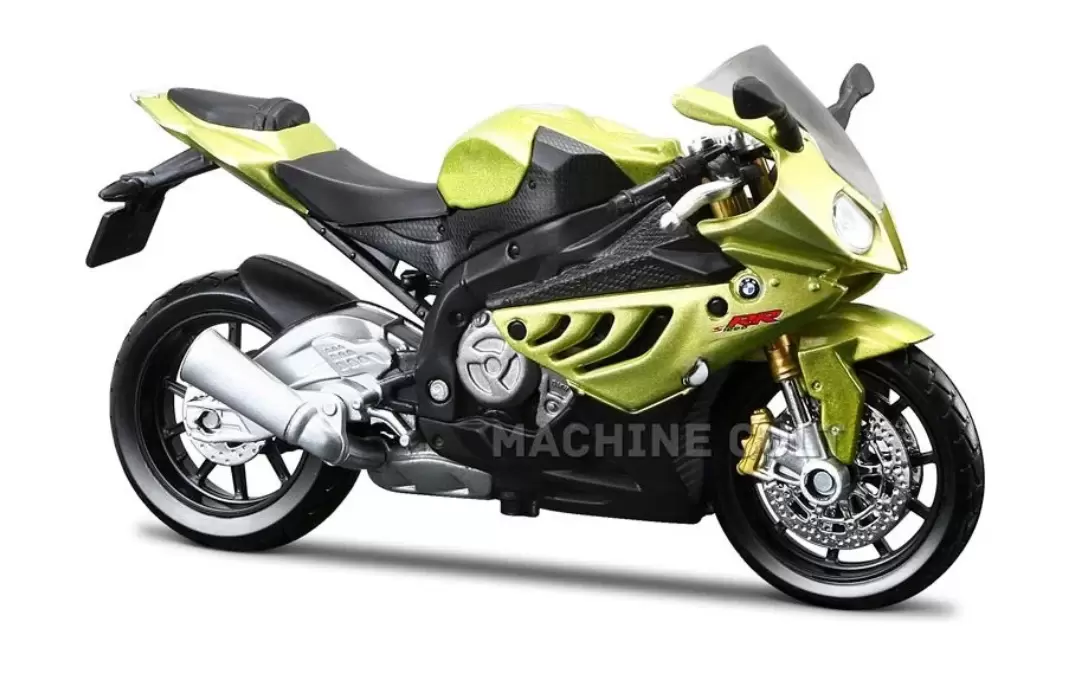 Foto da miniatura Maisto BMW S 1000RR na cor Verde