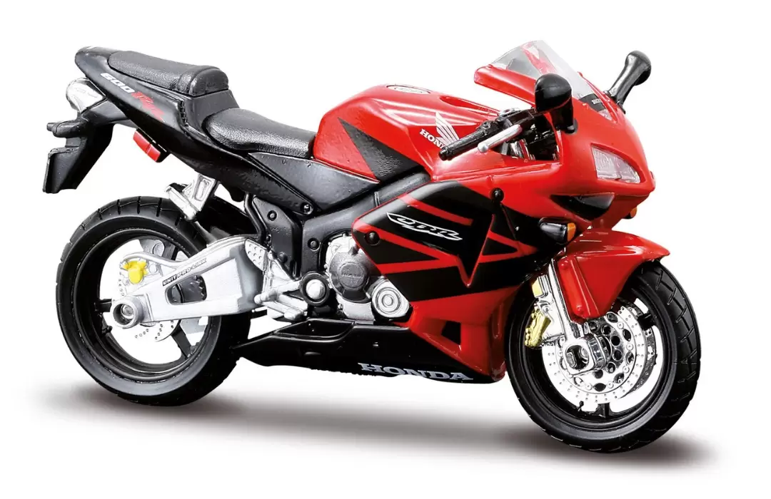 Foto da miniatura Maisto Honda CBR 600RR na cor Vermelho