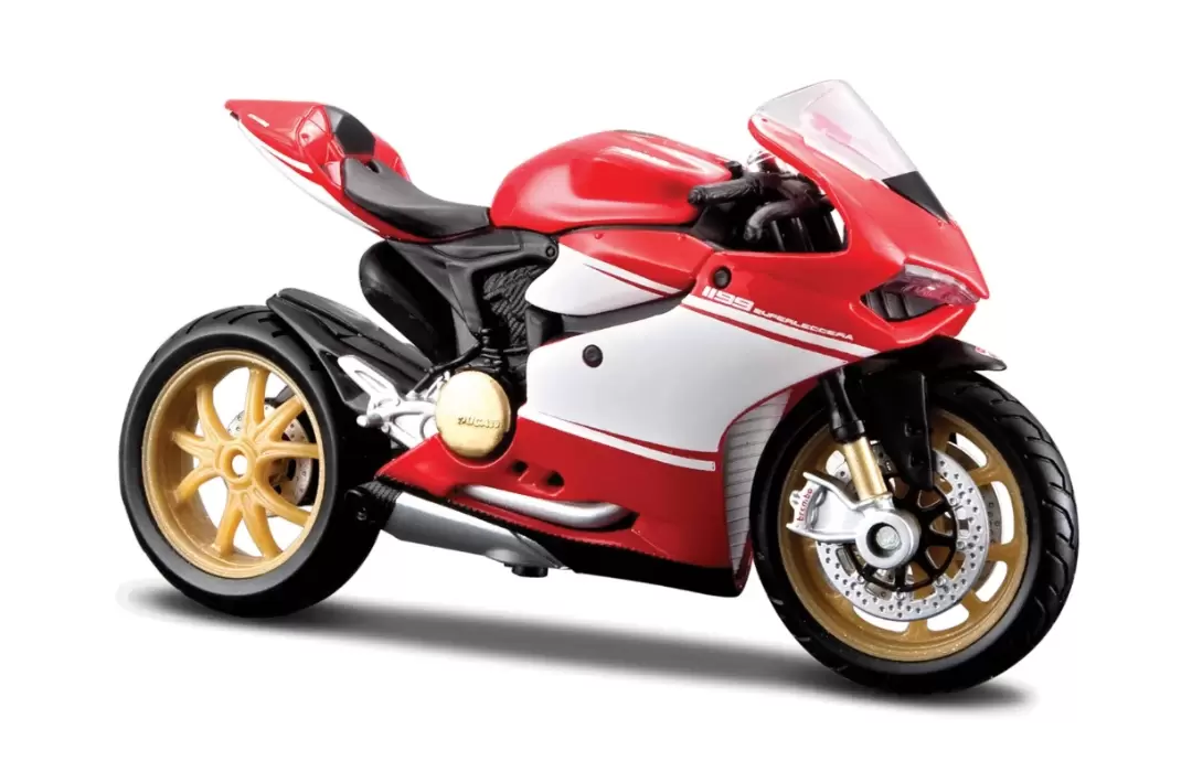 Foto da miniatura Maisto Ducati 1199 Superlegera 2014 na cor Laranja