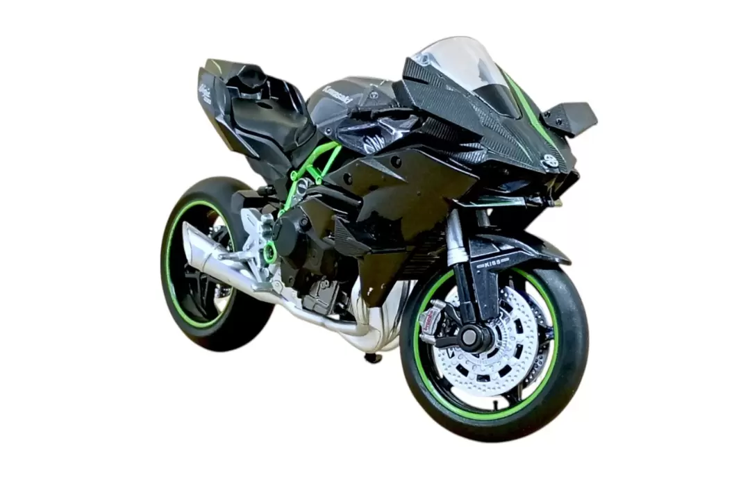 Foto da miniatura Maisto Kawasaki Ninja H2 R na cor Preto