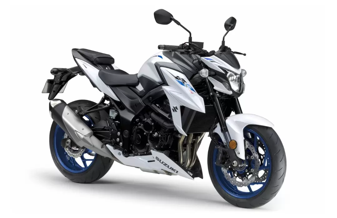Foto da miniatura Maisto Suzuki GSX-S 750 ABS 2019 na cor Branco