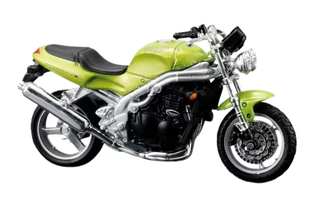 Foto da miniatura Maisto Triumph Speed Triple na cor Verde