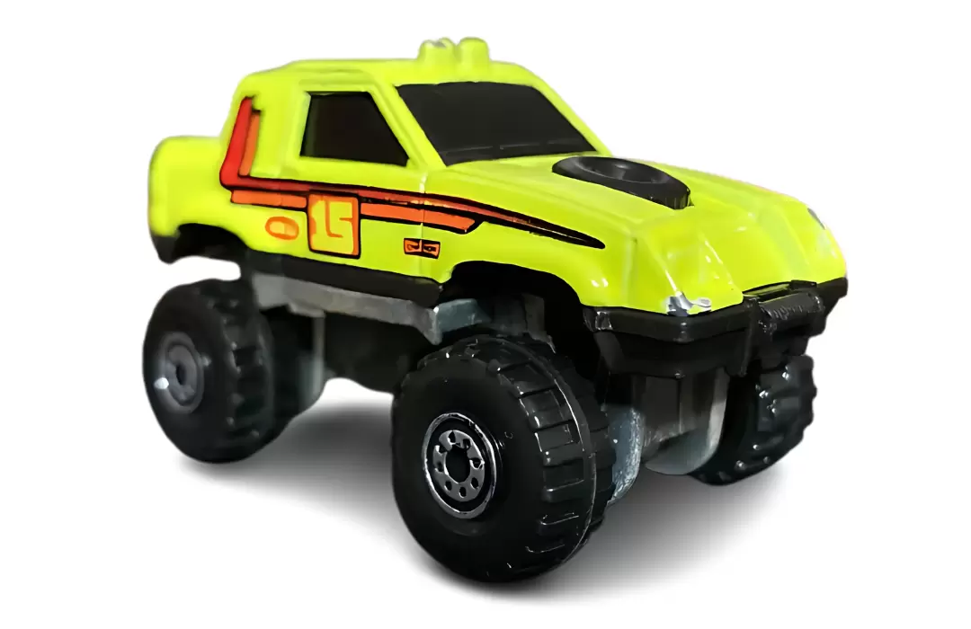 Foto da miniatura Hot Wheels Gulch Stepper na cor Amarelo