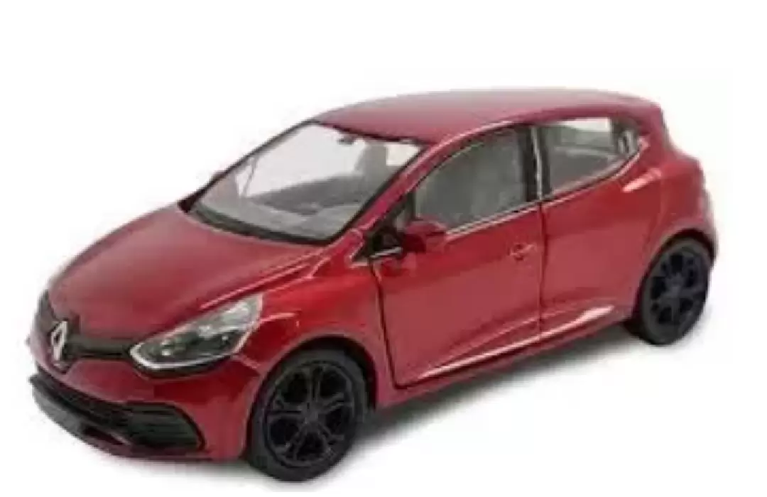 Foto da miniatura Welly Renault Clio RS na cor Vermelho