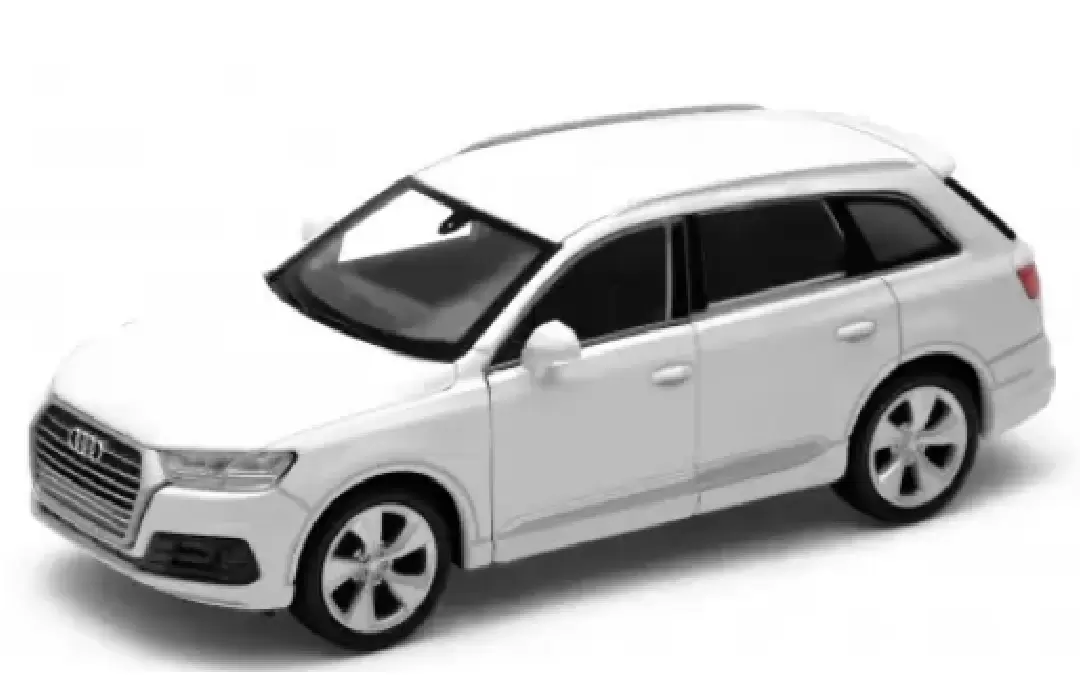 Foto da miniatura Welly AUDI Q7 2007 na cor Prata