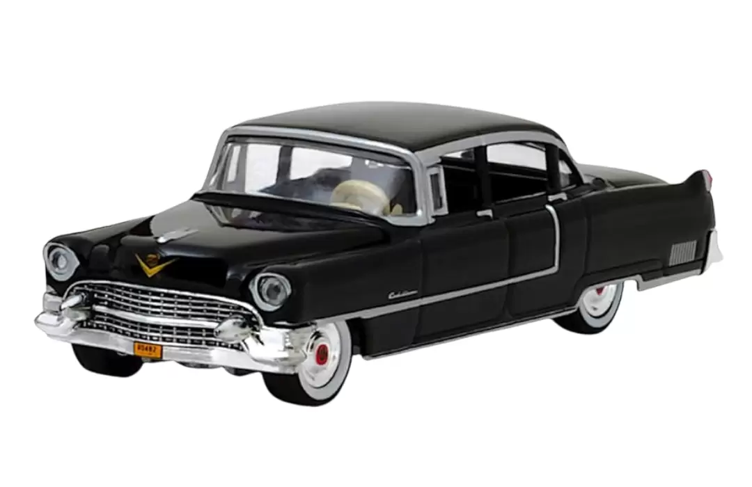 Foto da miniatura Greenlight The Godfather - 1955 Cadillac Fleetwood Series 60 na cor Preto