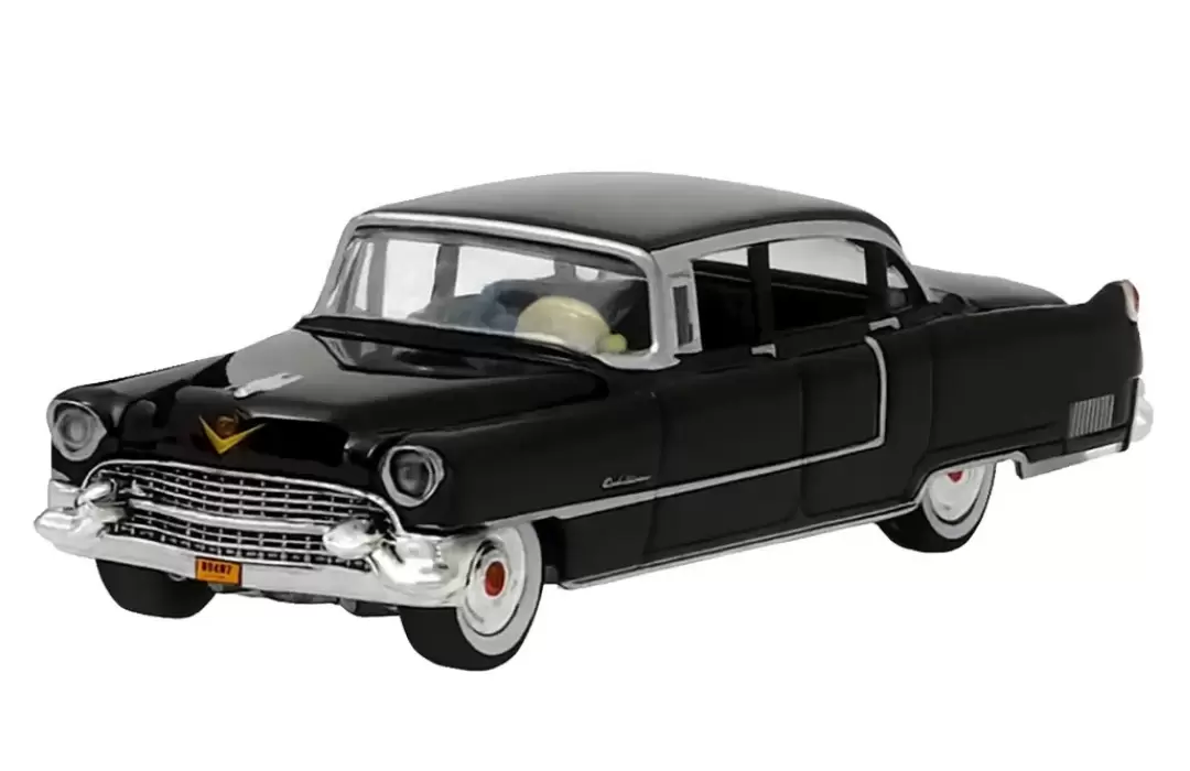 Foto da miniatura Greenlight 1955 Cadillac Fleetwood Series 60 na cor Preto