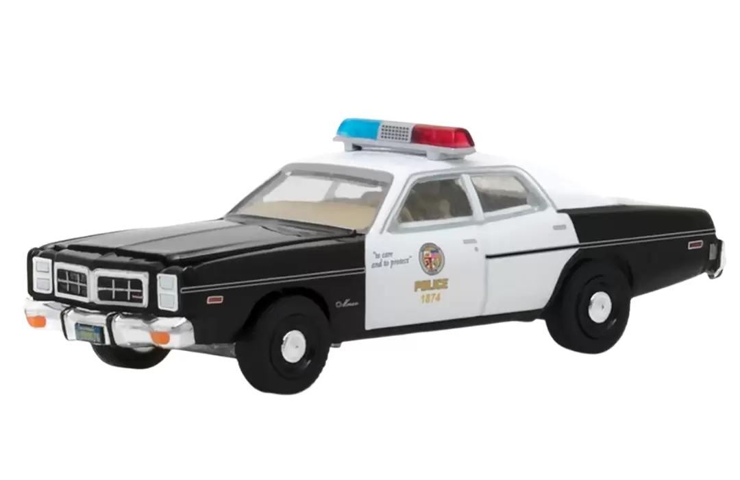 Foto da miniatura Greenlight 1977 Dodge Monaco na cor Preto