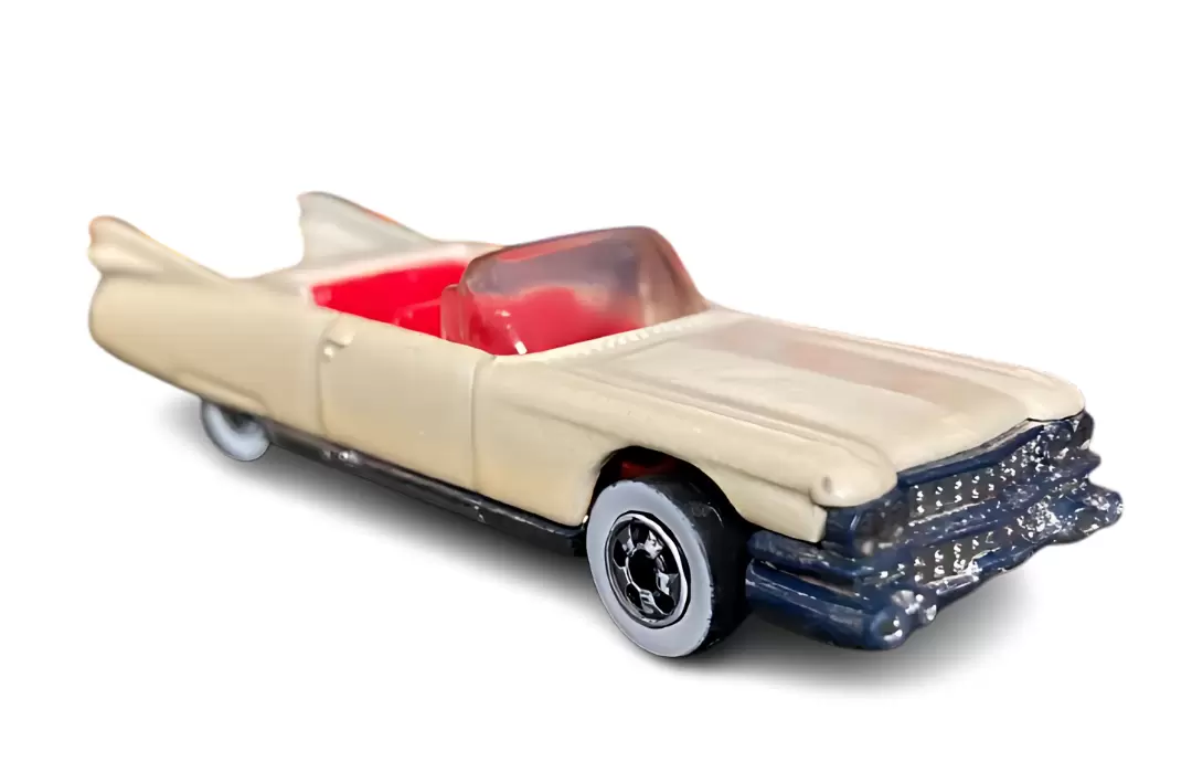 Foto da miniatura Hot Wheels 59 Caddy na cor Branco