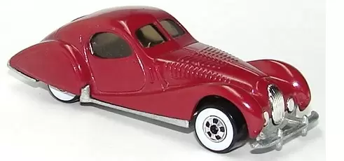 Foto da miniatura Hot Wheels Talbot Lago na cor Vinho