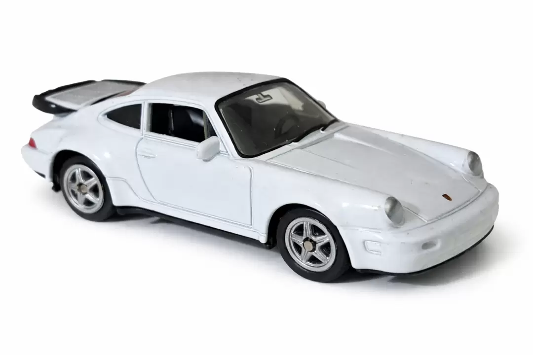 Foto da miniatura Welly Porsche 964 Turbo na cor Branco