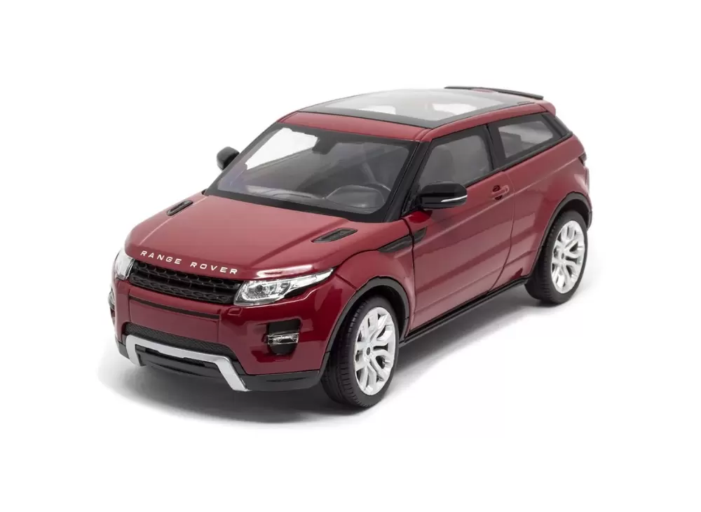 Foto da miniatura Welly Land Rover Range Rover Evoque na cor Vermelho