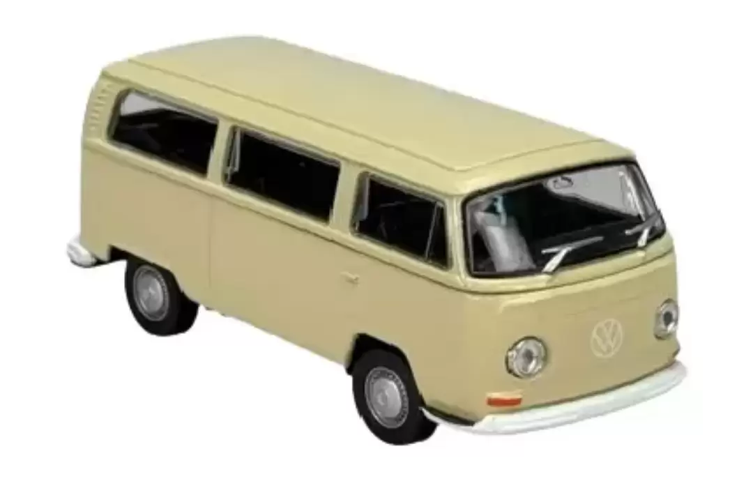Foto da miniatura California Minis 1972 Volkswagen Bus T2 na cor Bege