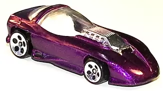 Foto da miniatura Hot Wheels Silhouette II na cor Roxo