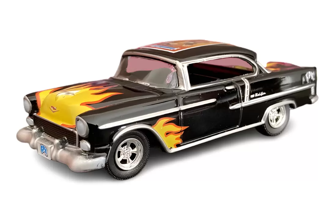 Foto da miniatura Greenlight 1955 Chevrolet Bel Air na cor Preto